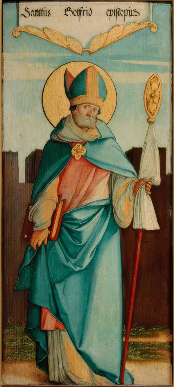 Den hellige Gottfried av Amiens av Meister von Messkirch
