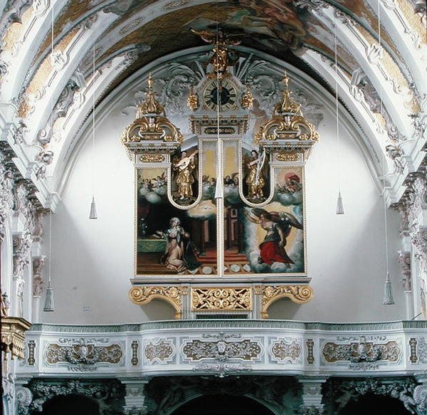 Orgel (dører stengt), 1625 av Melchior Heller