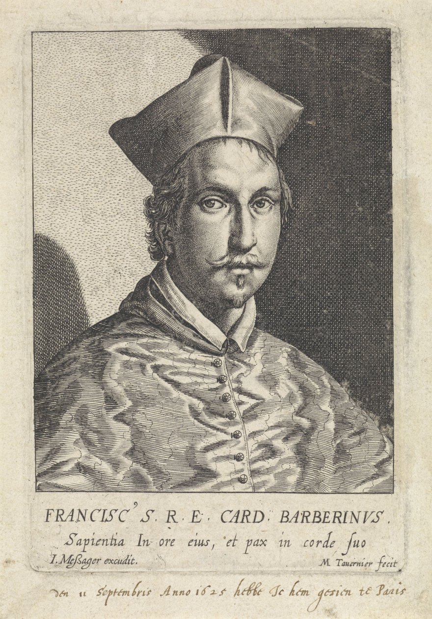 Portrett av Francesco Barberini av Melchior Tavernier