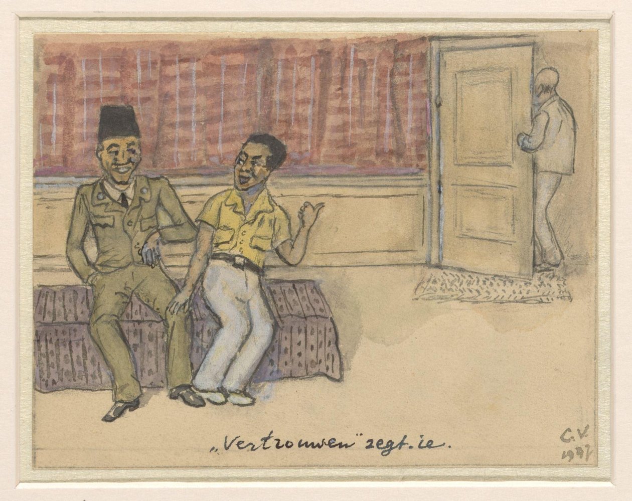 Gravlegging av Melchior Küsel (I)