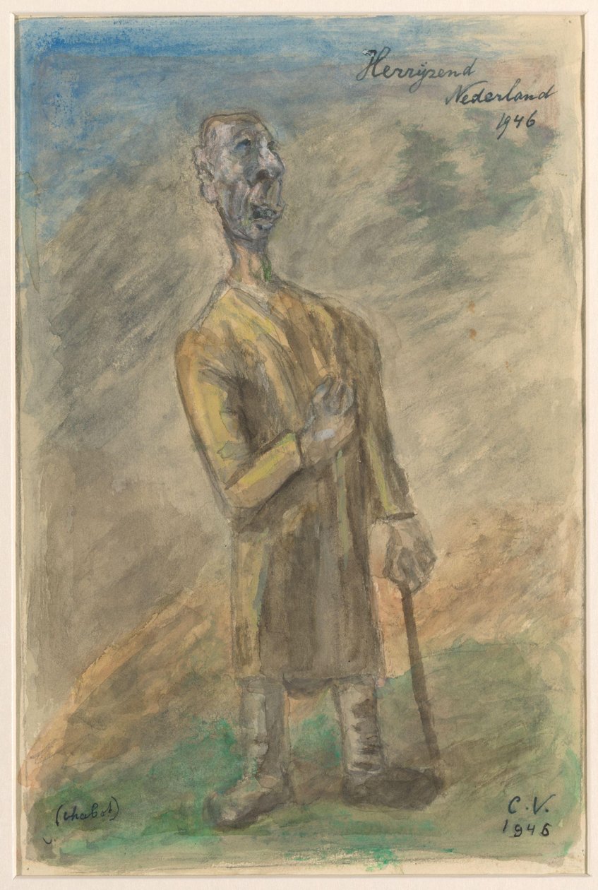 Landskap med reisende av Melchior Küsel (I)