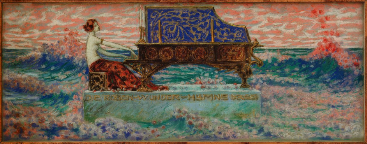 Rosenmirakelsalmen av Melchior Lechter