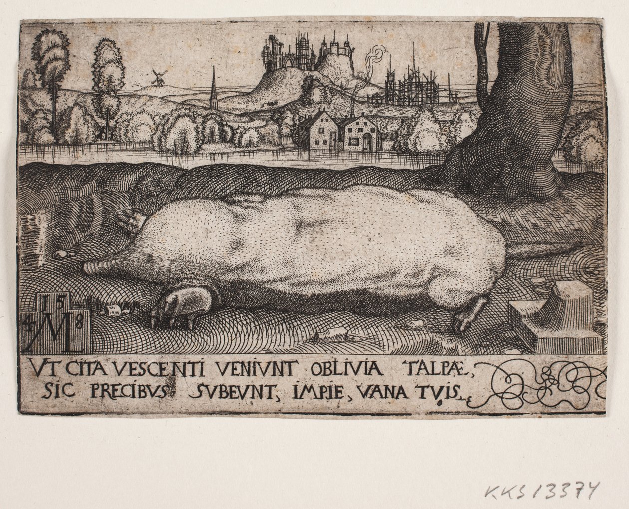 Føflekken av Melchior Lorck