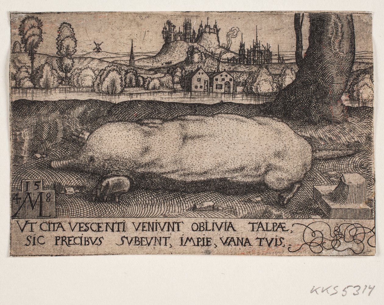 Føflekken av Melchior Lorck