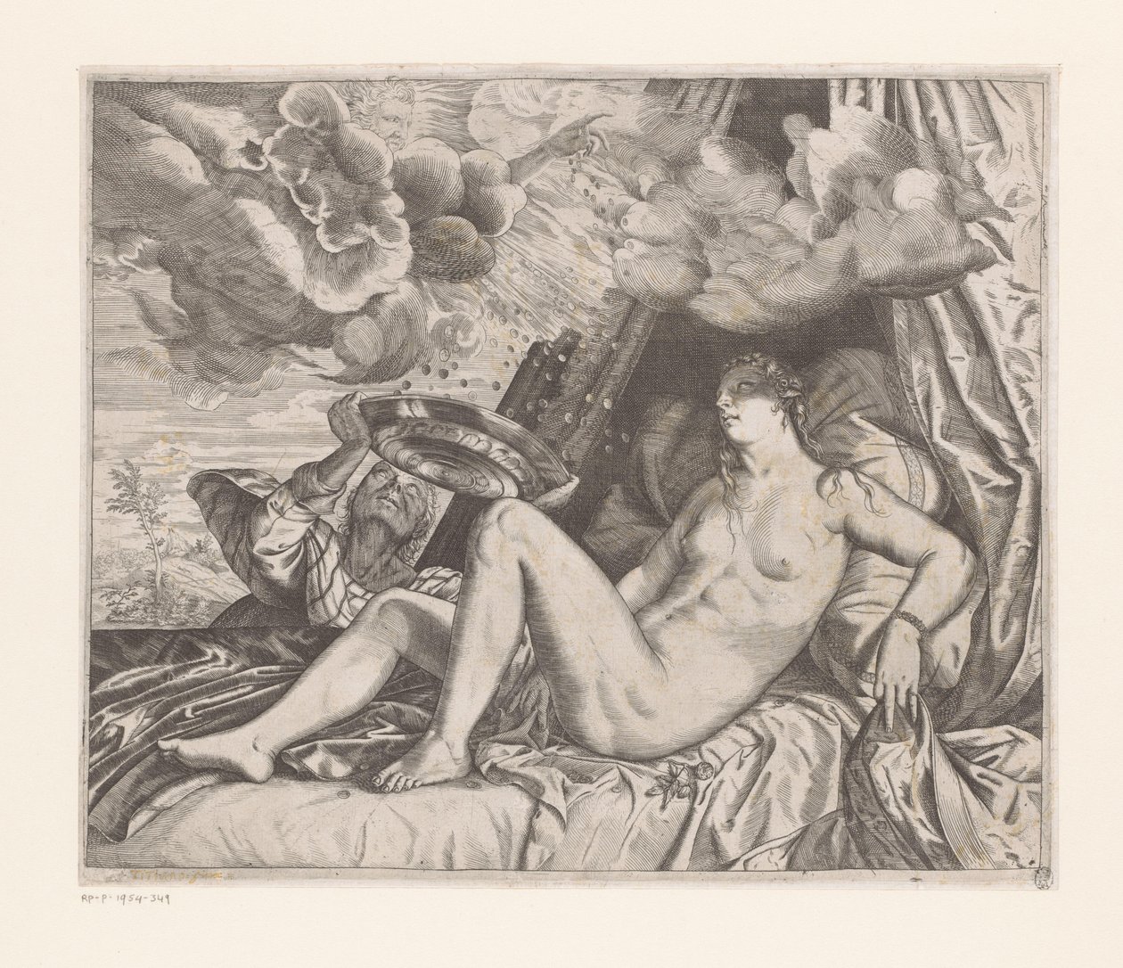 Jupiter og Danaë av Melchior Meier