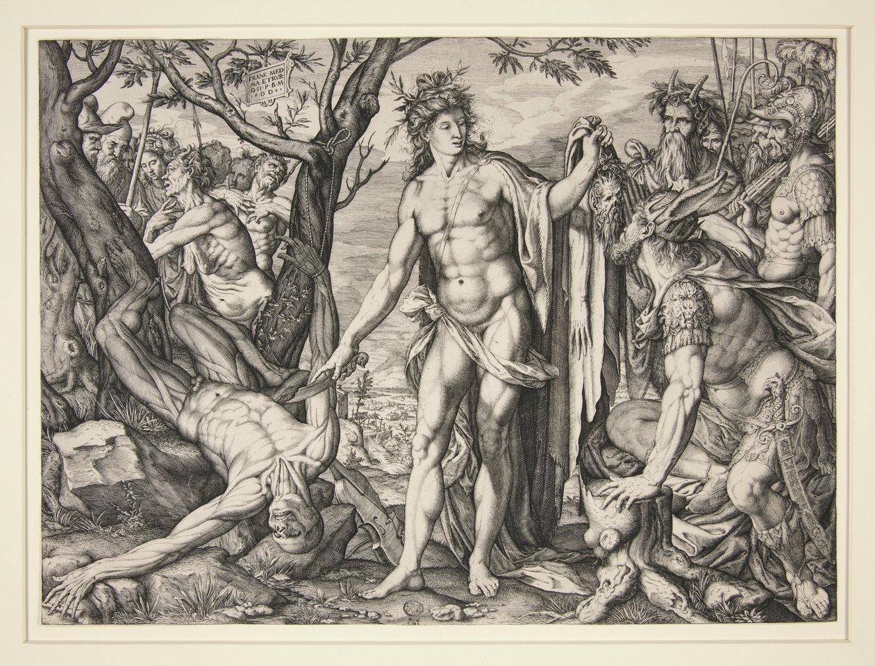 Flagingen av Marsyas av Melchior Meier