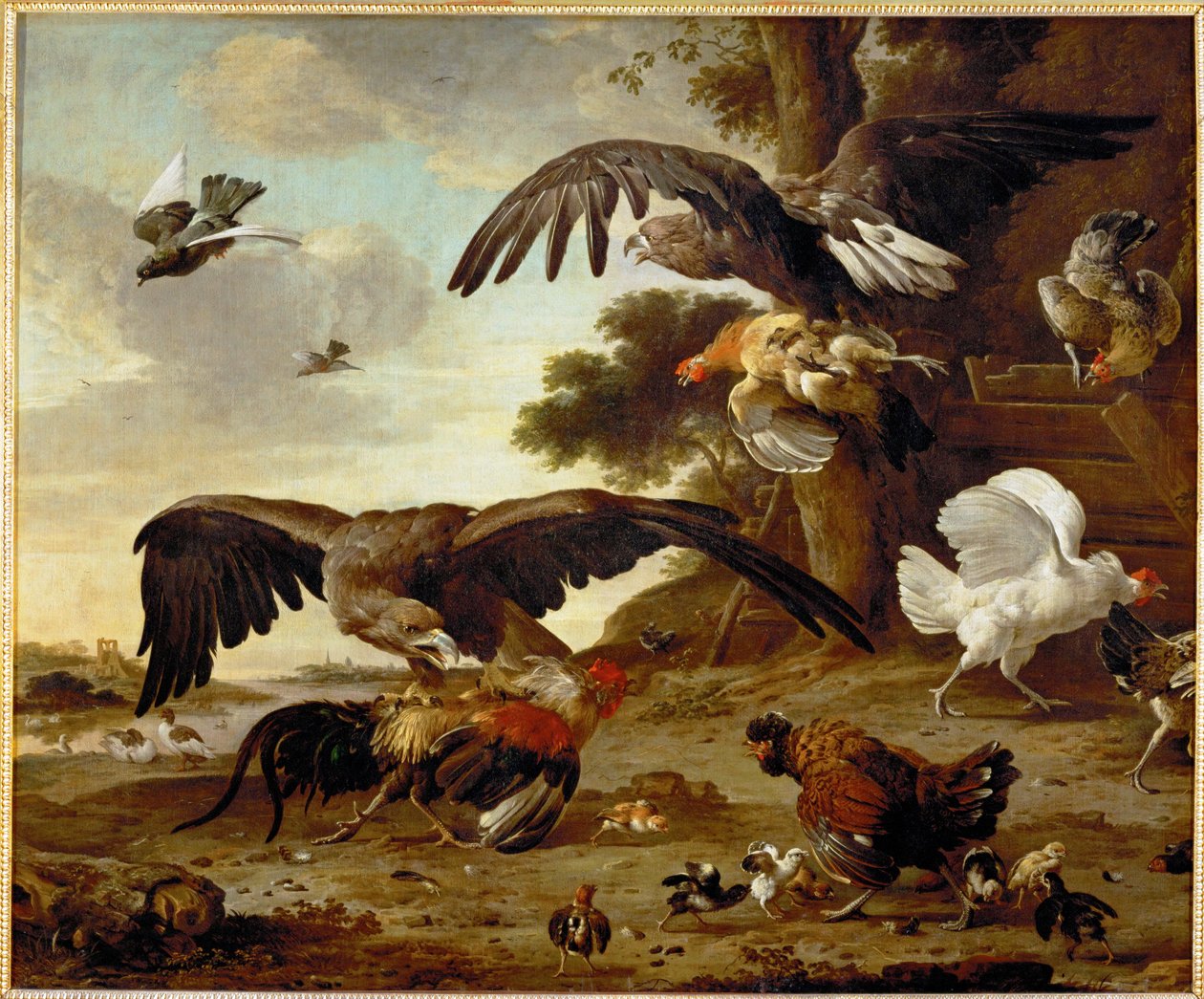  av Melchior de (manner of) Hondecoeter