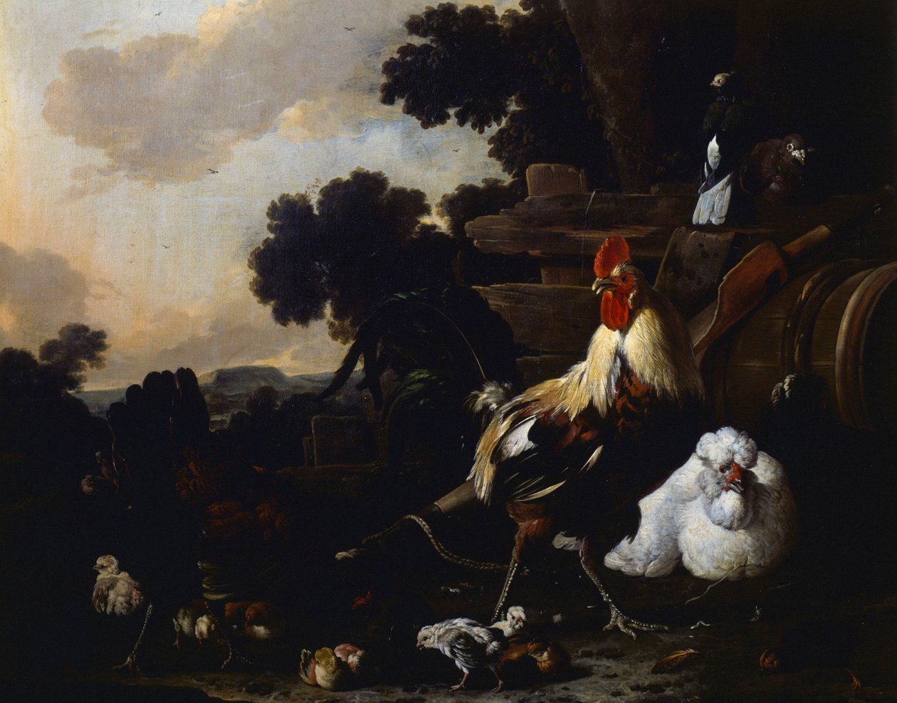 Hønsehus (fjærkre), andre halvdel av 1600-tallet, av Melchior d