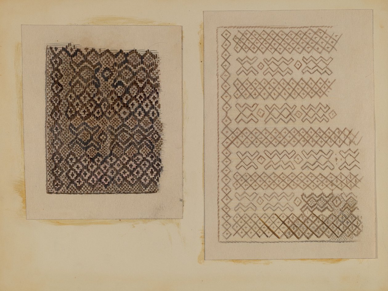 Materiale Vevd av Cat-tails av Melita Hofmann