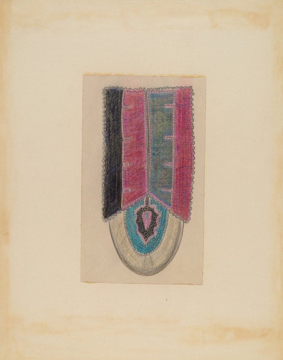 Moccasin perlearbeid av Melita Hofmann