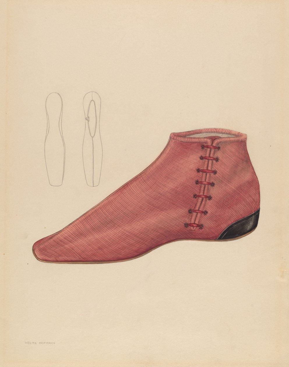 Damesko, ca. 1936. av Melita Hofmann