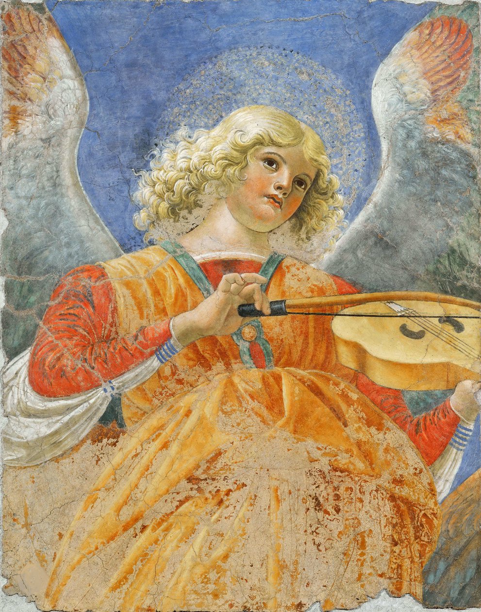 Musikerengel av Melozzo da Forli, ca. 1480 (fresco) av Melozzo da Forli