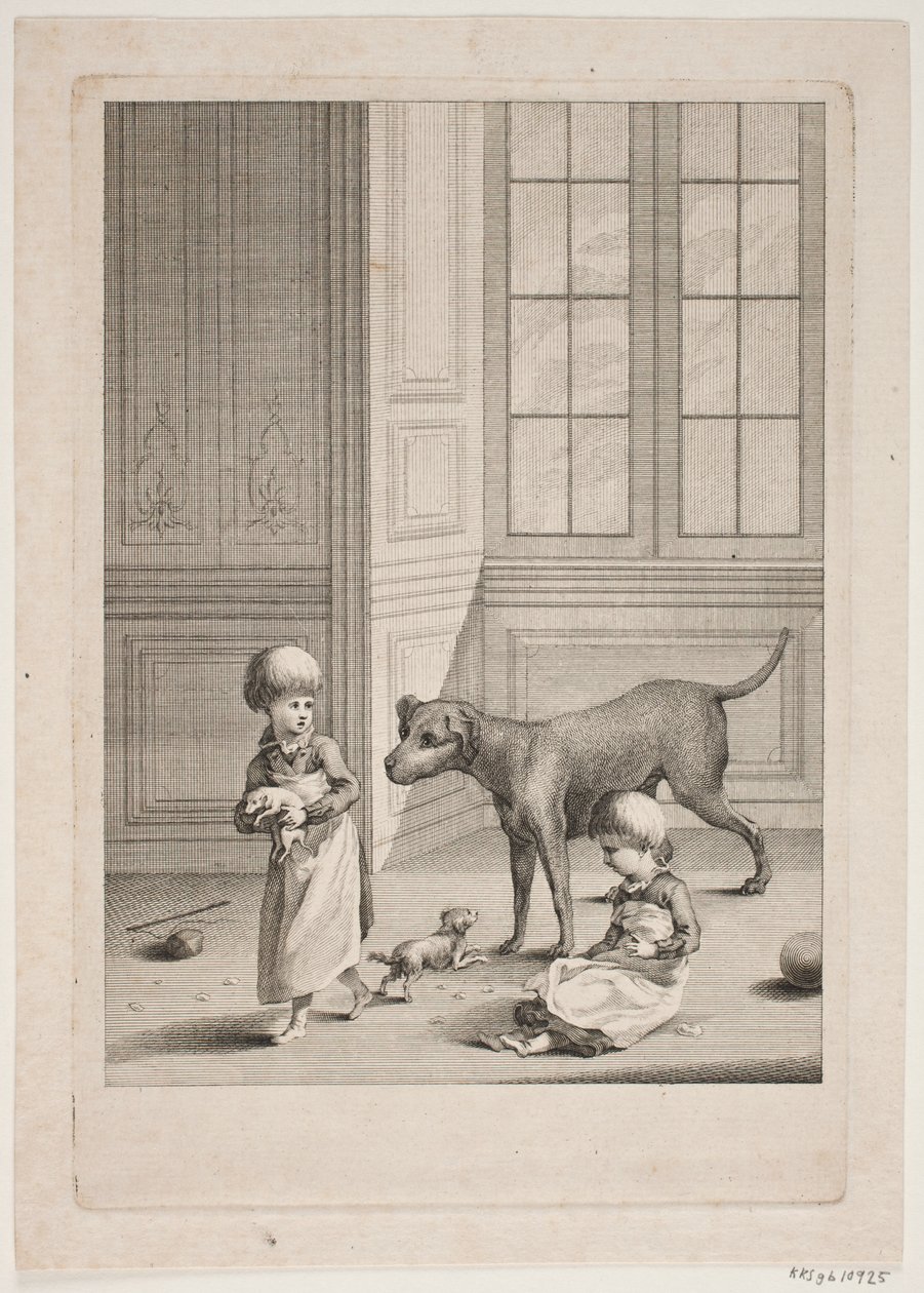 Kronprins Frederiks barnelege. V av Meno Haas