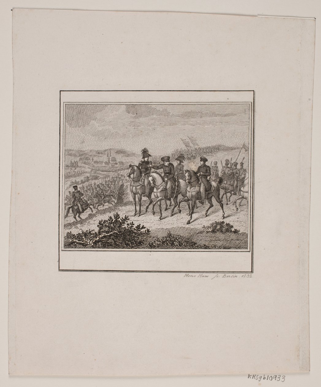 Scene fra Frederik IIs historie av Meno Haas
