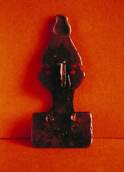 Charnay Fibula (metall) (omvendt) av Merovingian School Merovingian School