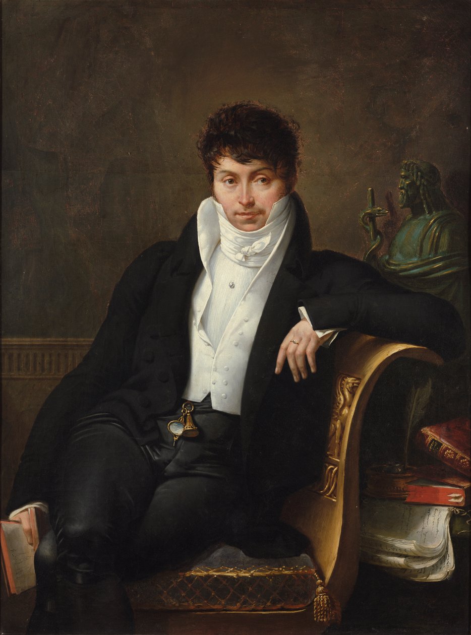 Portrett av Pierre-Jean-George Cabanis (1757-1808) av Merry Joseph Blondel