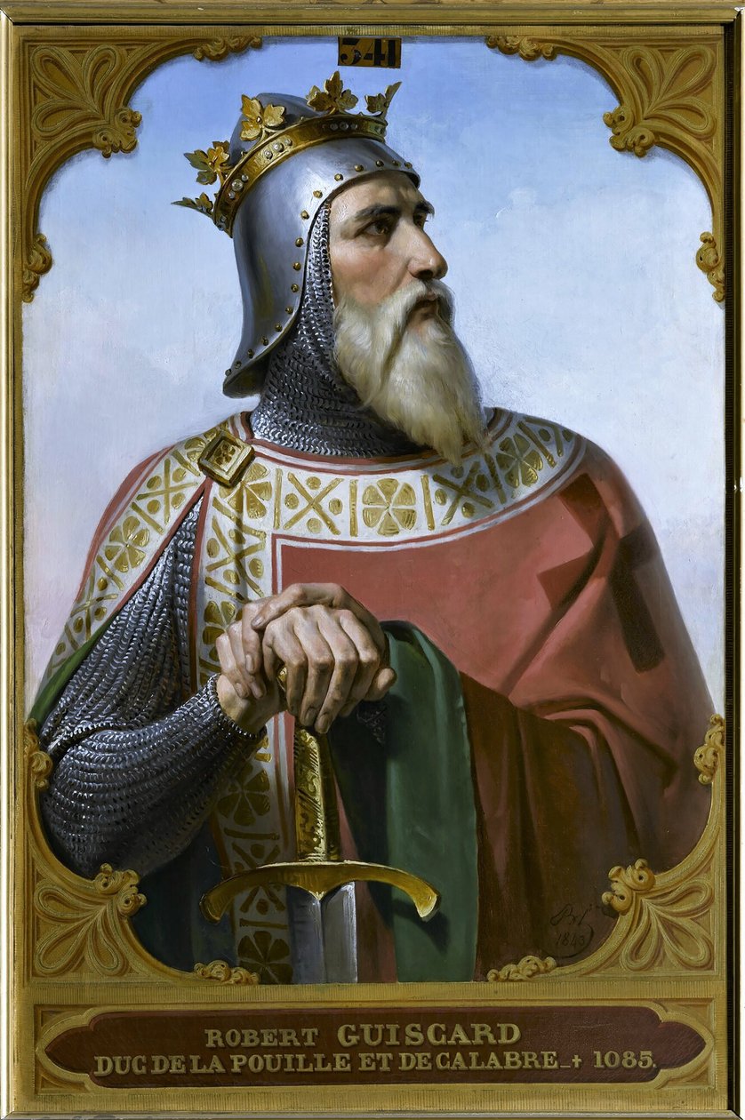 Robert Guiscard, greve av Apulia og Calabria, 1843. av Merry Joseph Blondel