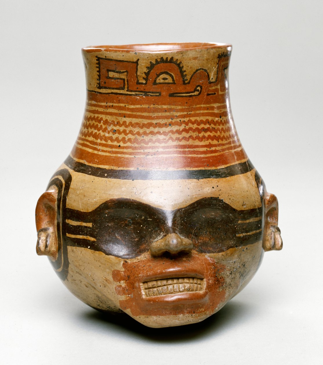 Antropomorfisk avbildningskar, Bagace, Guanacaste, 500-800 (keramikk) av Mesoamerican