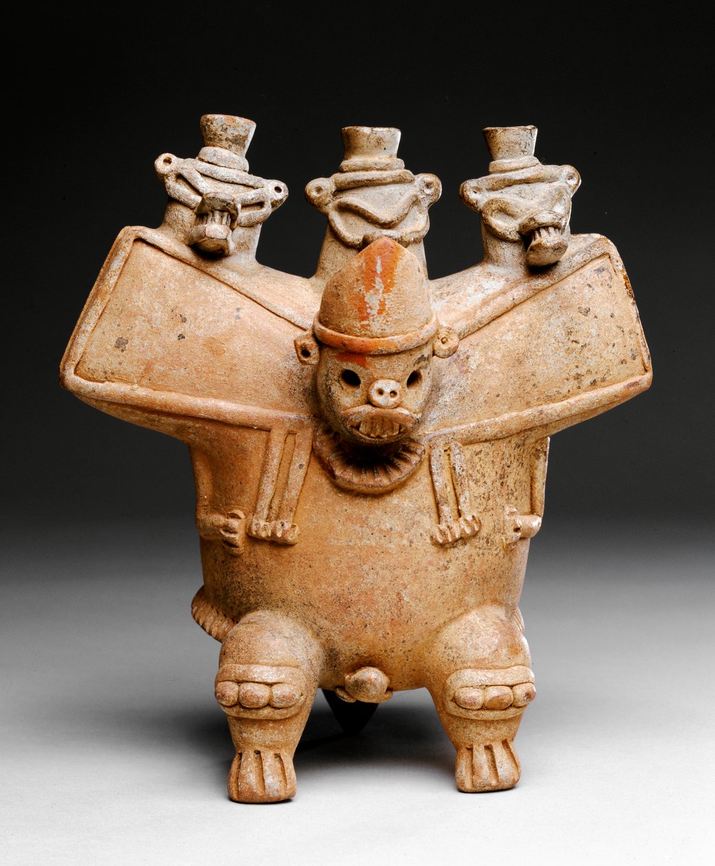 Effigy fløyte, Guanacaste, 300-500 (keramikk) av Mesoamerican