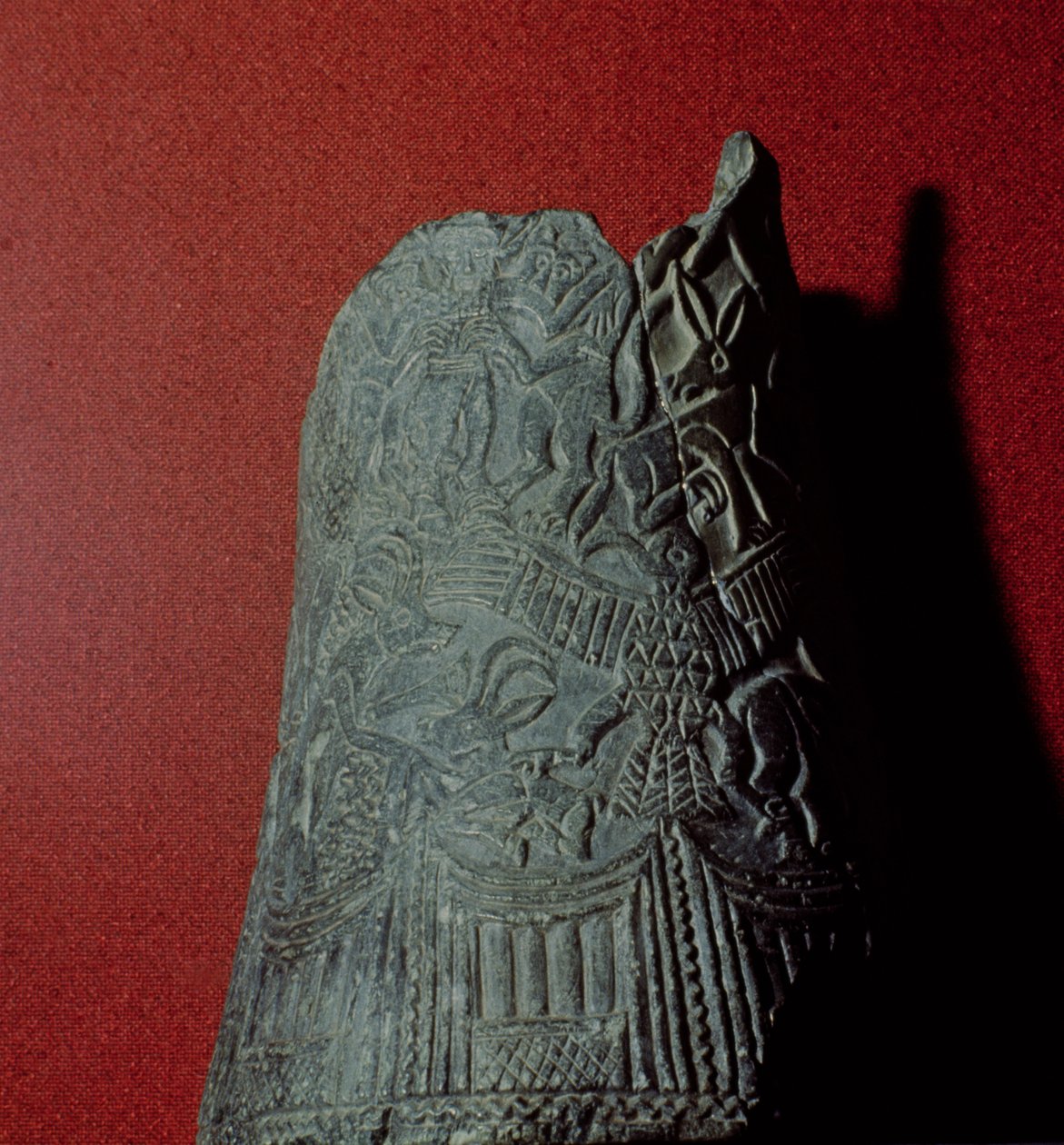 Vase, fra Uruk (nå Warka, Irak) 3. årtusen f.Kr av Mesopotamian