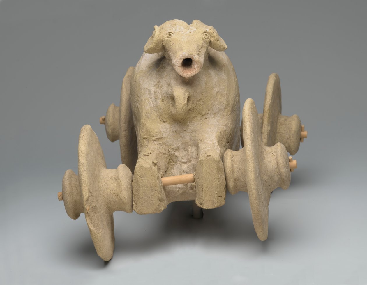 Modellvogn (terrakotta) av Mesopotamian