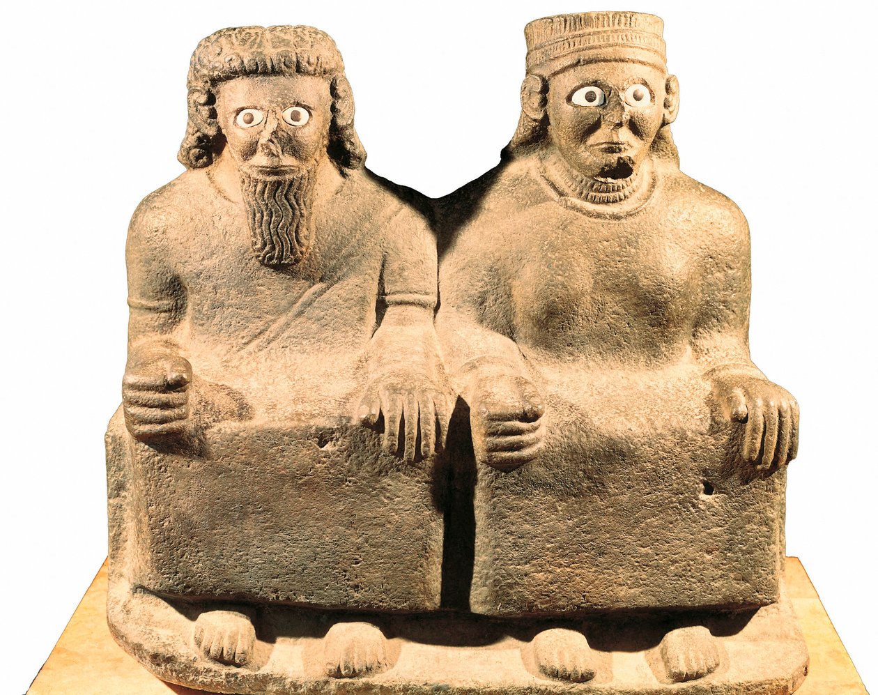 Gud Hadad og gudinnen Ishtar av Mesopotamian Mesopotamian