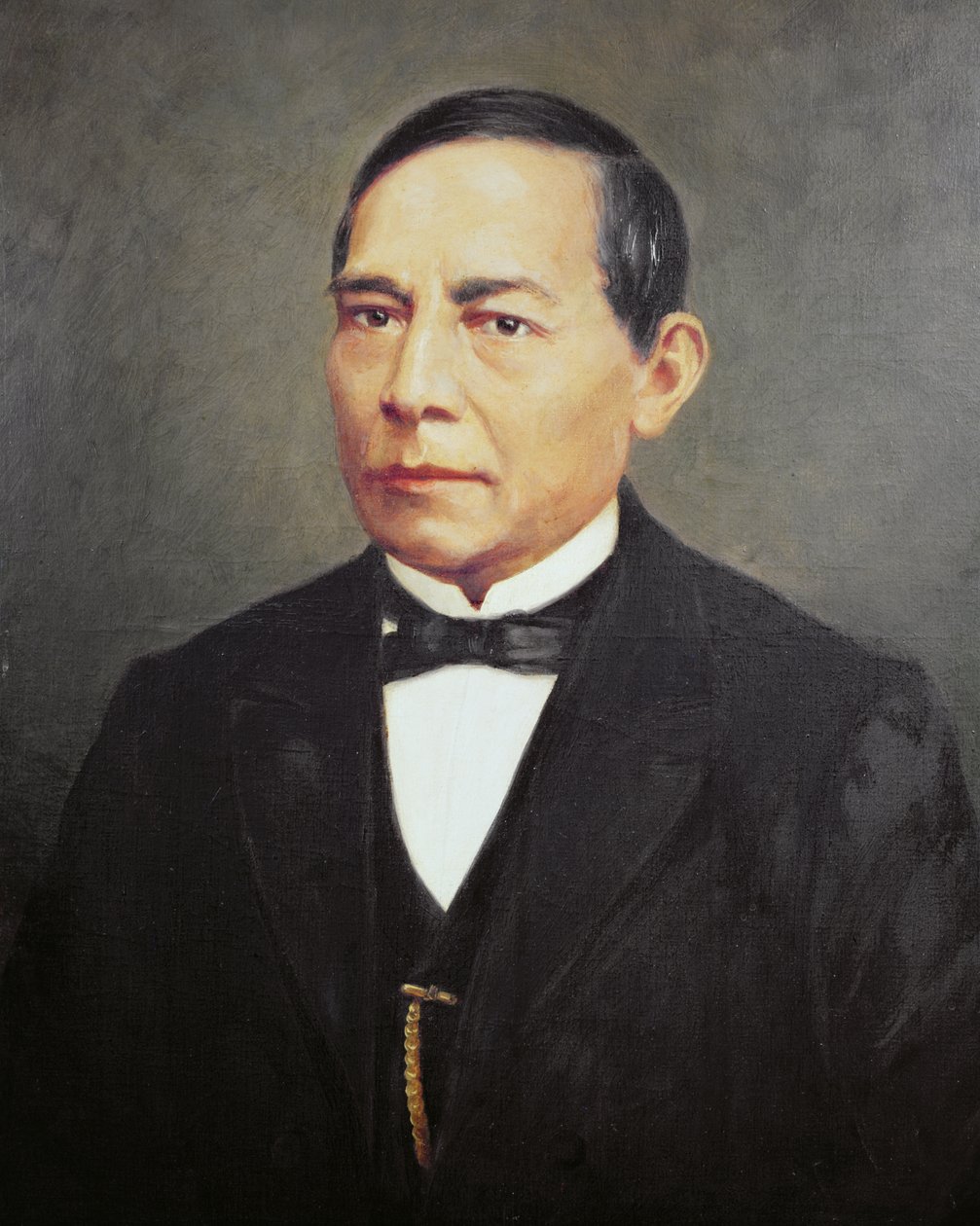 Portrett av Benito Juarez av Mexican School