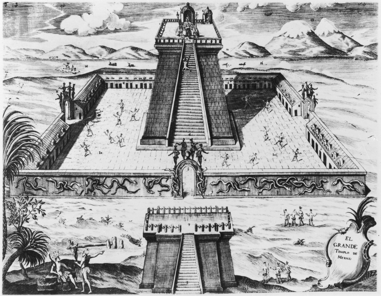 Templo-ordføreren i Tenochtitlan, fra 