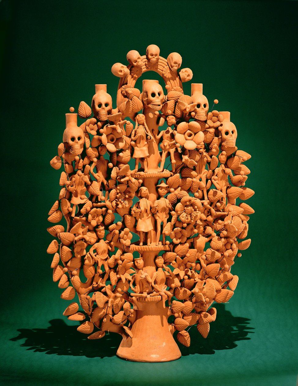 Tree of Life (enkeltbrent lertøy) av Mexican School