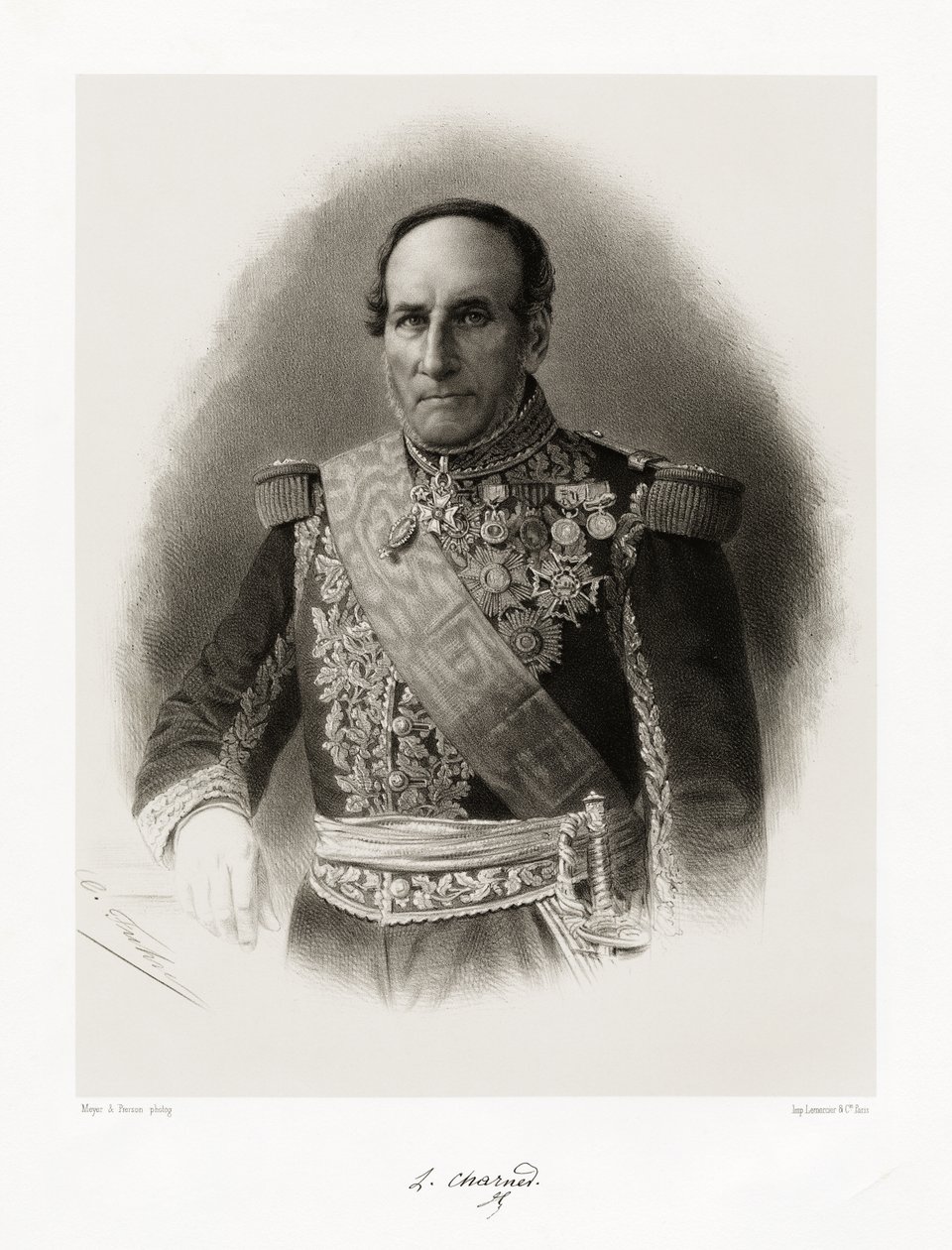 Léonard Victor Joseph Charner, 1865-66 av Meyer and Pierson