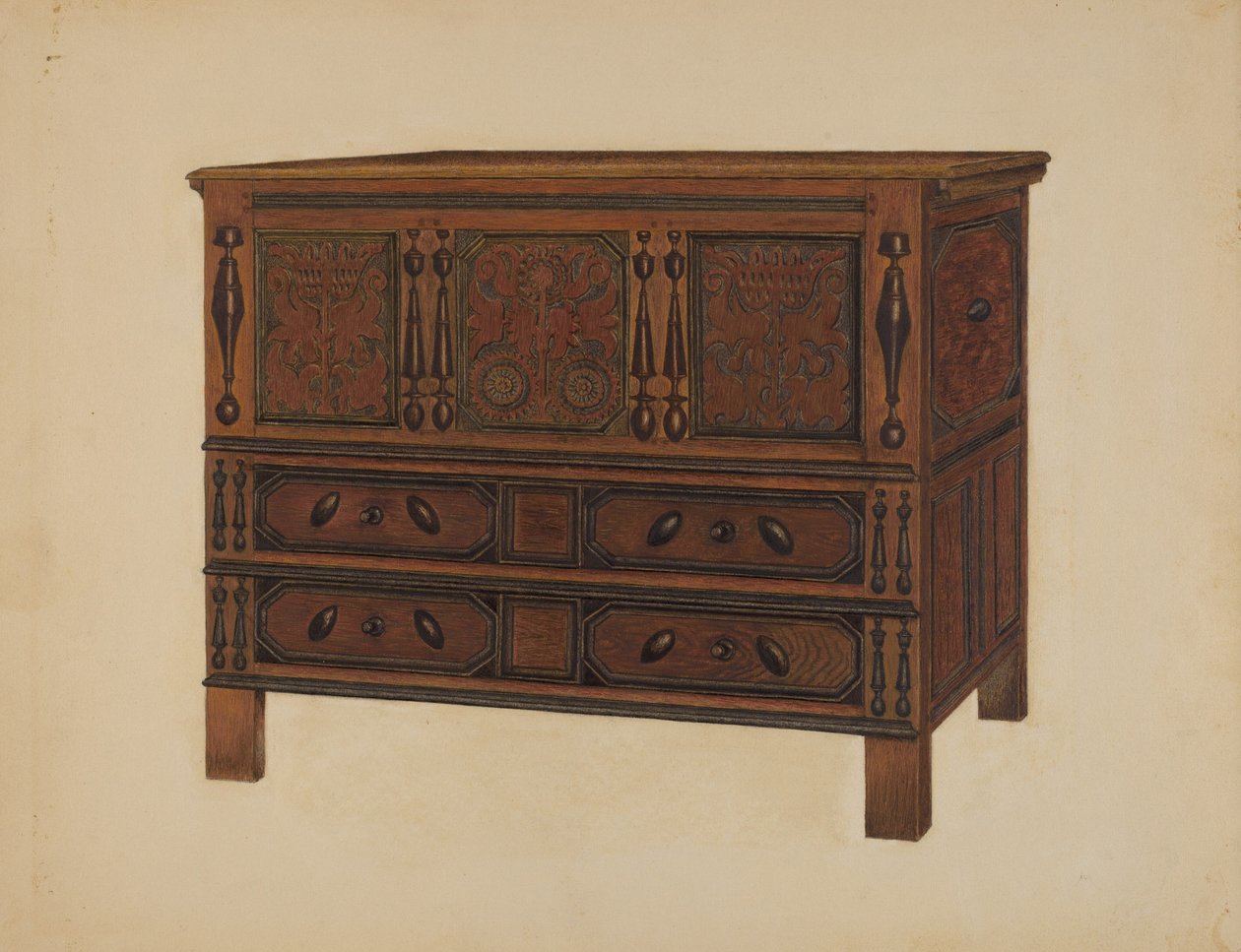 Bryst, sannsynligvis 1937. av Meyer Goldbaum