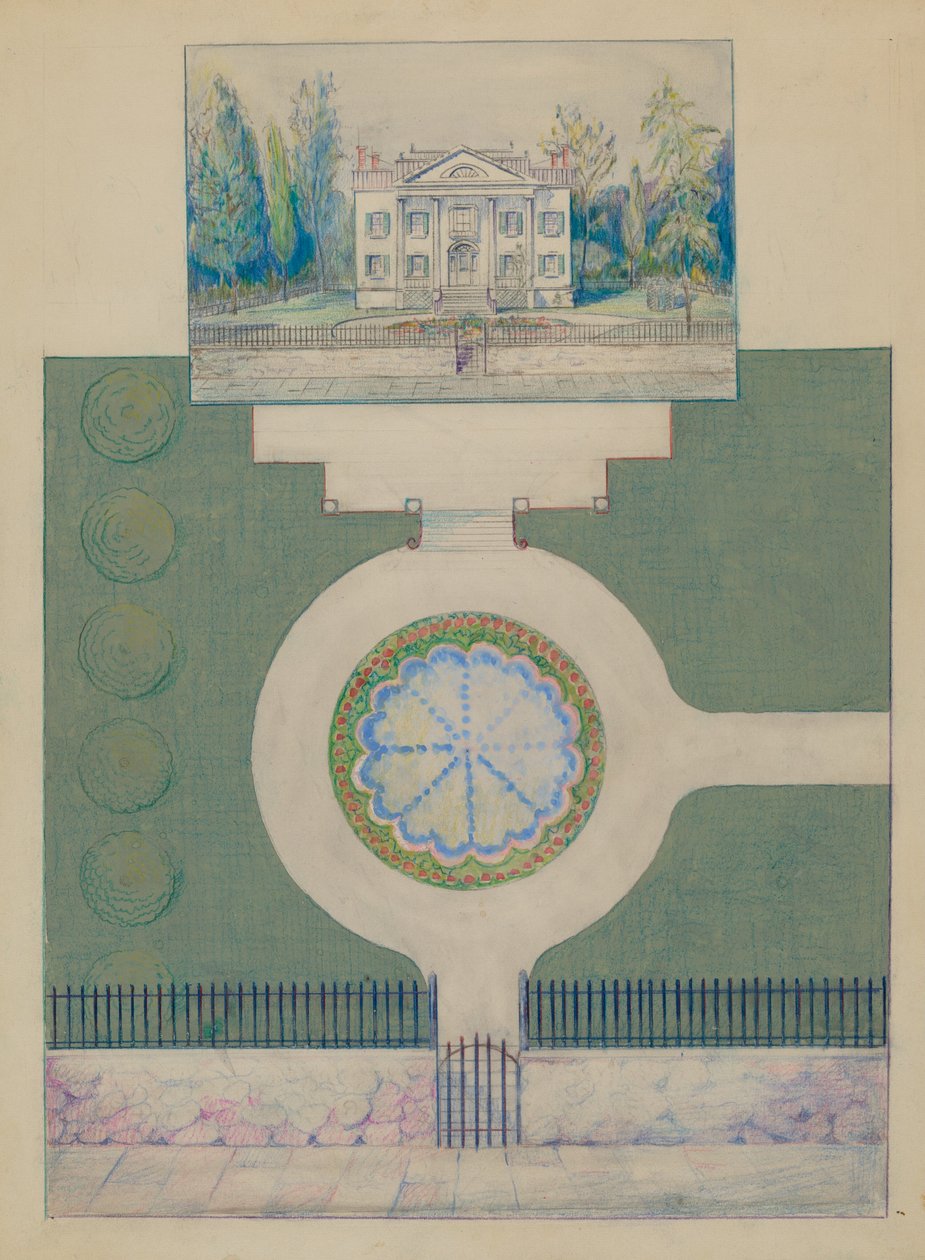 Coster House, ca. 1936. av Meyer Goldbaum