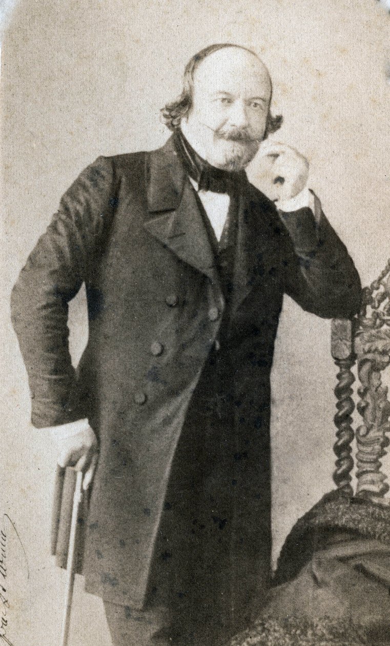 Portrett av Francois Marcellin Certain av Canrobert? (1809-1895) Fotografi av Mayer og Pierson av Meyer and Pierson
