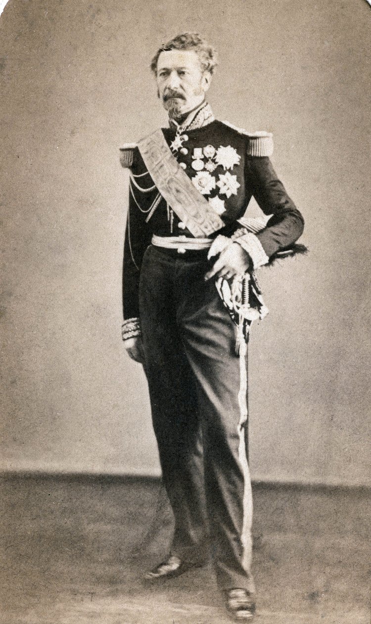Portrett av marekalen Niel (1802-1869) Fotografi av Mayer og Pierson av Meyer and Pierson
