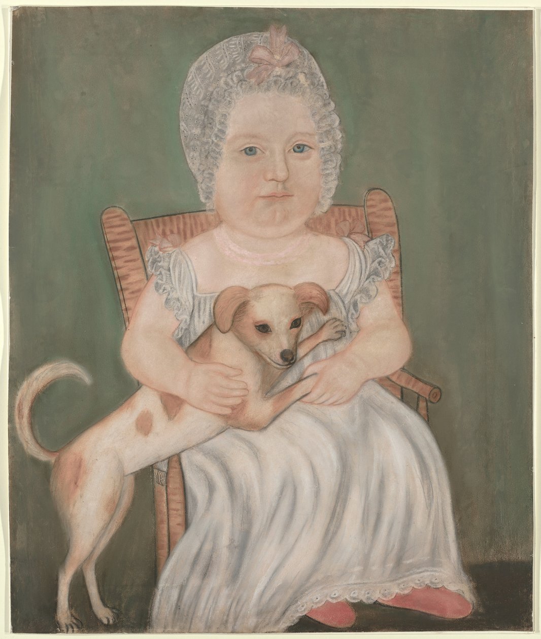 Barn med hund av Micah Williams