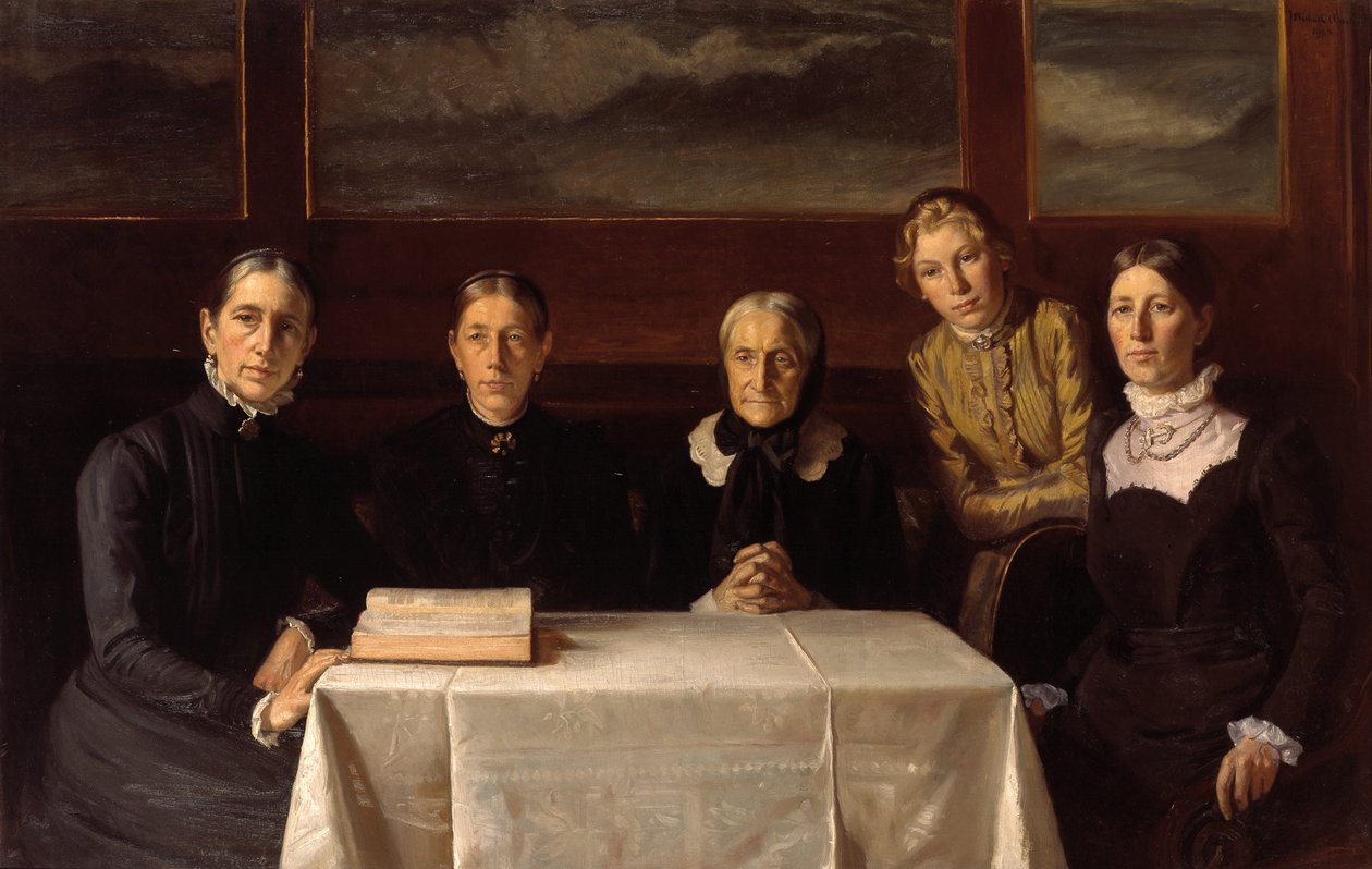 1. juledag 1900 av Michael Peter Ancher