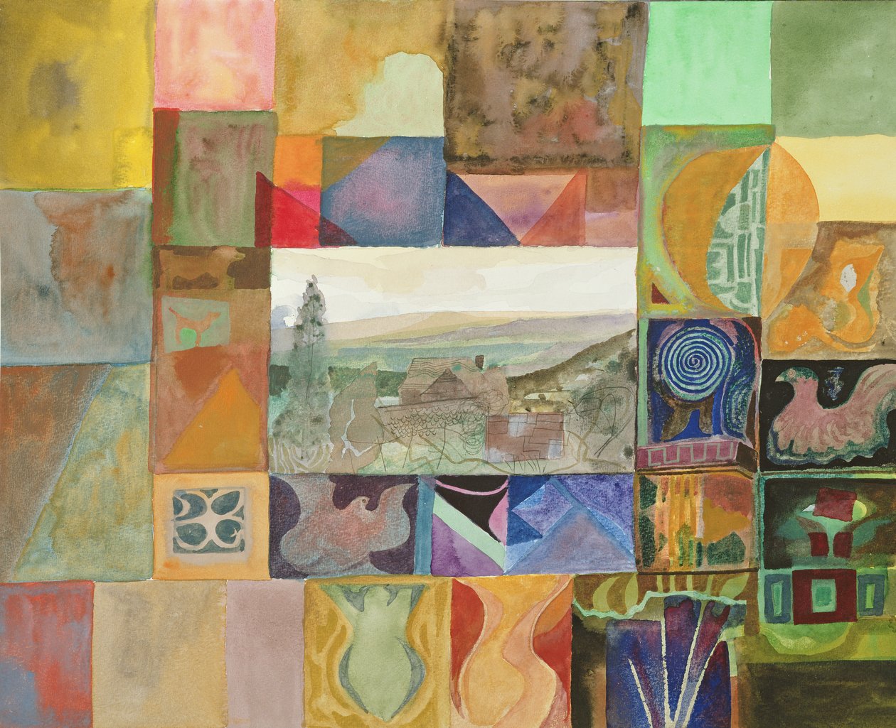 Cevennes mosaikk av Michael Chase