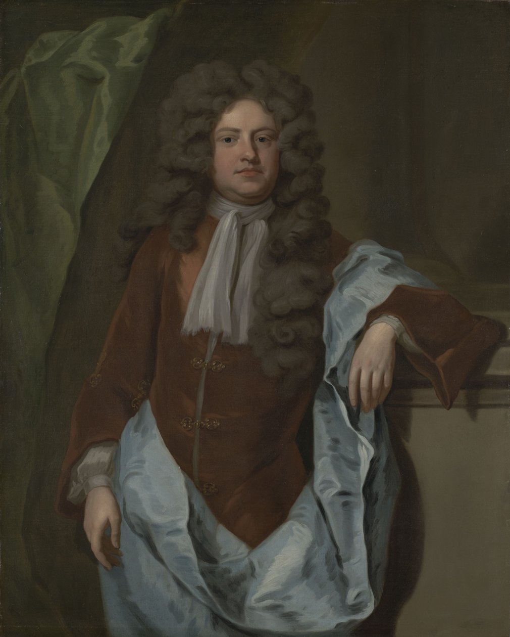 Portrett av Charles Montagu, 1. jarl av Halifax (1661-1715) av Michael Dahl