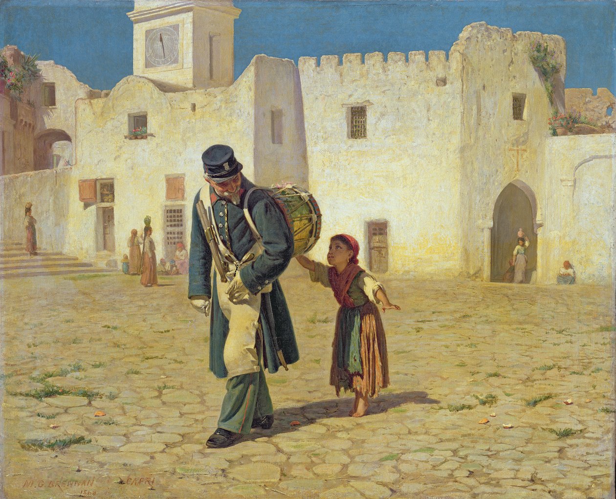 Trommeslageren, 1867 av Michael George Brennan