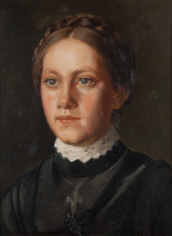 Portrett av Caroline Marie Larsen Løth av Michael Peter Ancher
