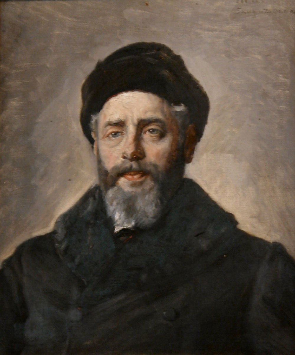 Henrik Pontoppidan av Michael Peter Ancher