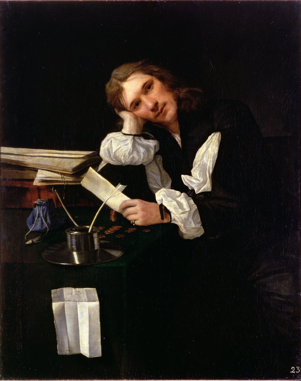 Selvportrett, 1656 av Michael Sweerts