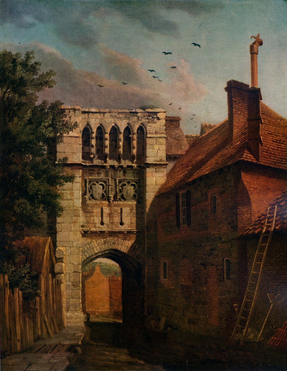 West Gate, Winchester, 1779 av Michael Angelo Rooker
