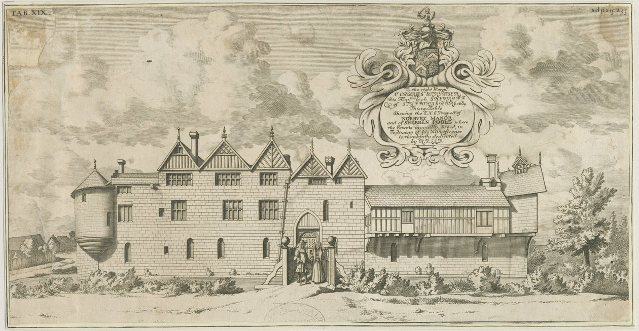 Norbury Manor: gravering av Michael Burghers