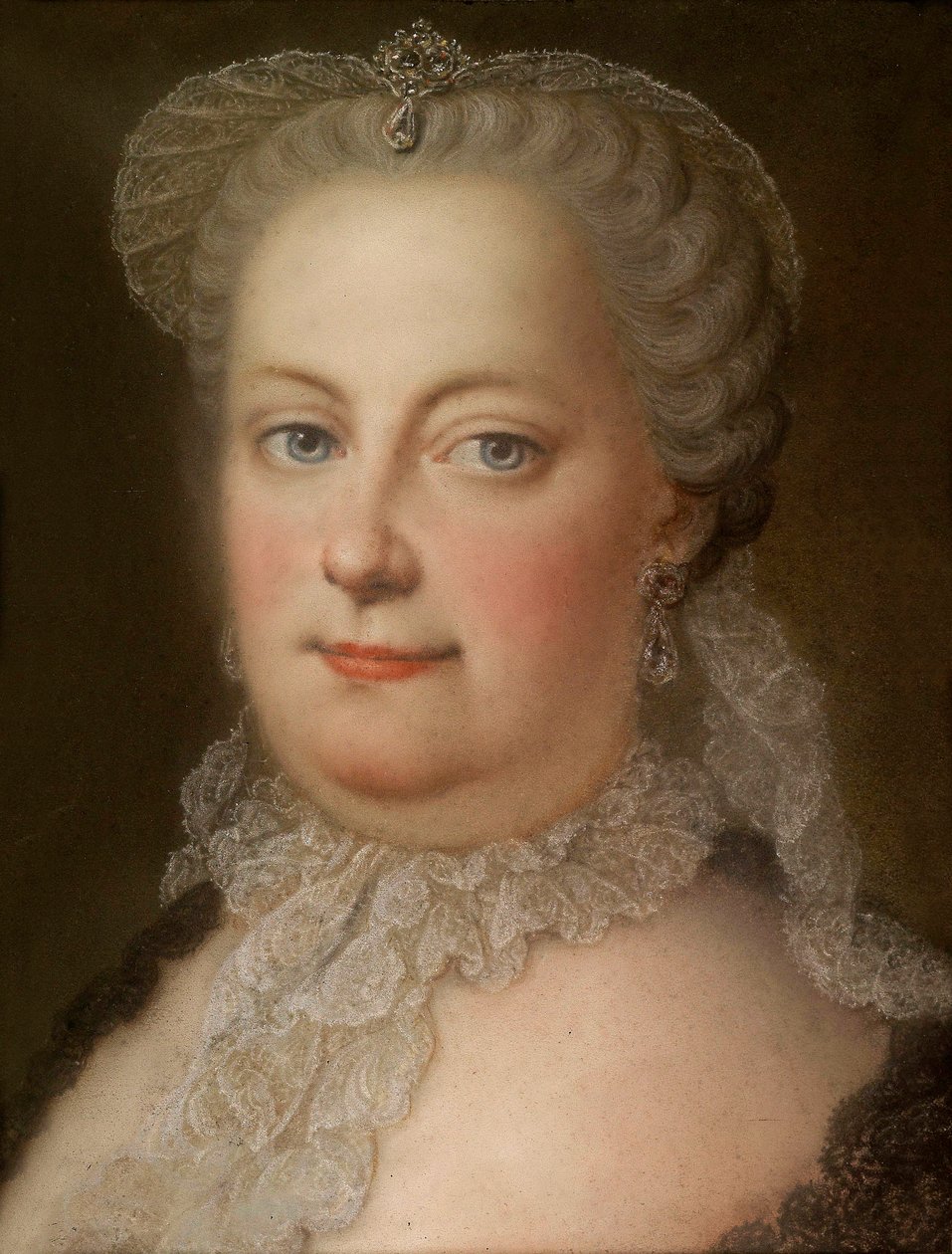 Portrett av keiserinne Maria Theresia av Østerrike (1717-1780) av Michael Christoph Hagelgans