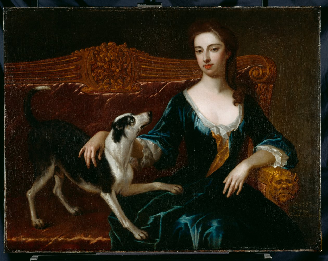 Elizabeth Grey, senere grevinne av Portsmouth (olje på lerret) av Michael Dahl