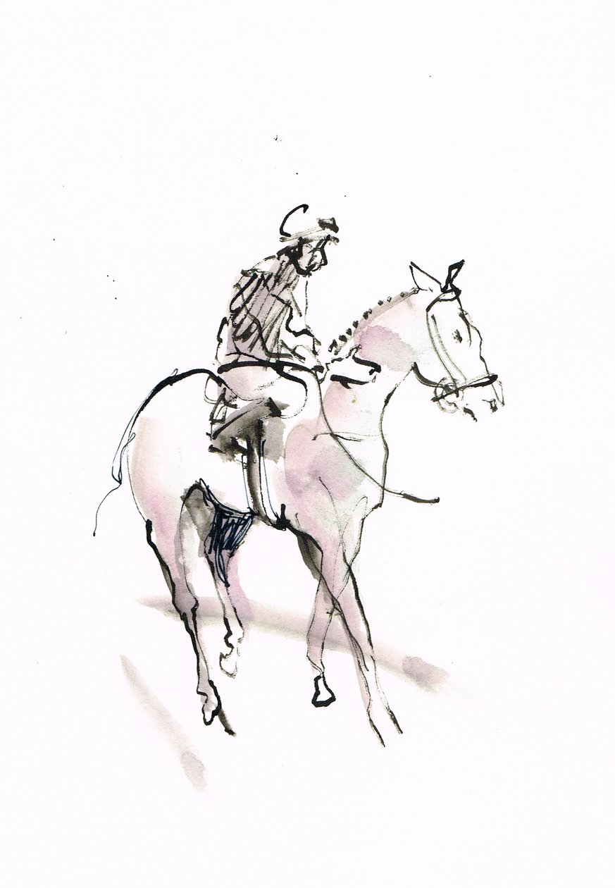 Uten tittel, 2018 (akvarell på papir) av Michael Frith