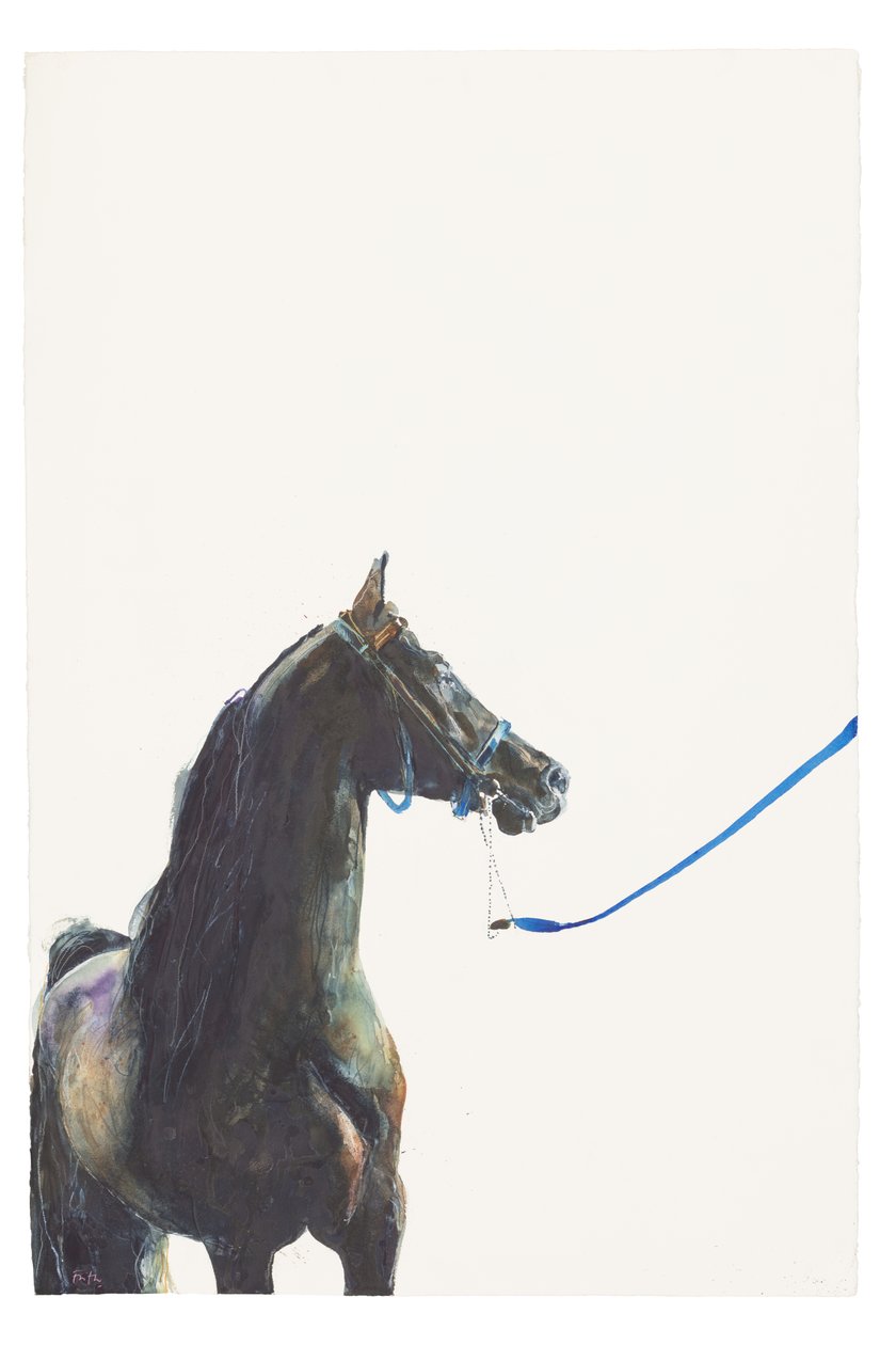 Uten tittel, 2018 (akvarell på papir) av Michael Frith