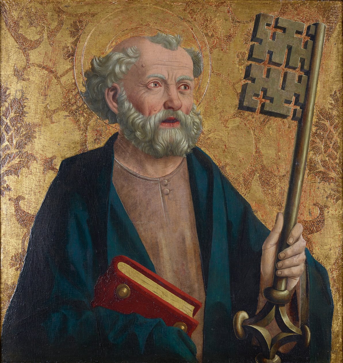 Hl. Petrus av Michael Pacher