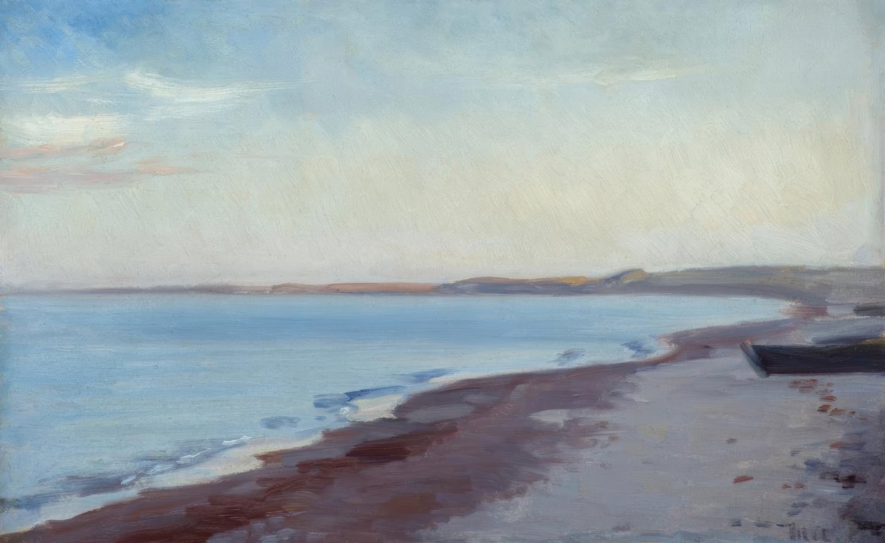 M.P.Ancher, Am Strand i Skagen av Michael Peter Ancher